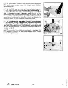 1990 Johnson Evinrude 120 thru 140, 185 thru 225, 300 HP, Service Repair Manual P/N 507875, Page 361