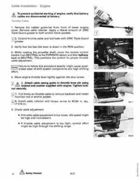 1990 Johnson Evinrude 120 thru 140, 185 thru 225, 300 HP, Service Repair Manual P/N 507875, Page 362