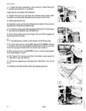 1990 Johnson Evinrude 120 thru 140, 185 thru 225, 300 HP, Service Repair Manual P/N 507875, Page 395
