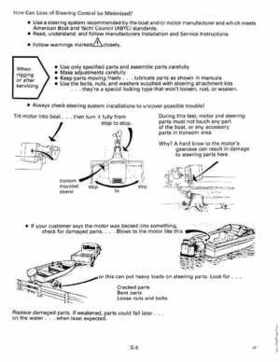 1990 Johnson Evinrude 120 thru 140, 185 thru 225, 300 HP, Service Repair Manual P/N 507875, Page 442