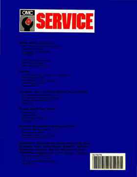 1990 Johnson Evinrude 120 thru 140, 185 thru 225, 300 HP, Service Repair Manual P/N 507875, Page 466