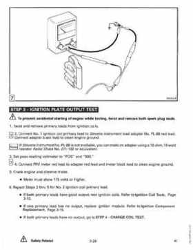 1990 Johnson Evinrude "ES" Colt/Junior thru 8 Service Repair Manual, P/N 507870, Page 109