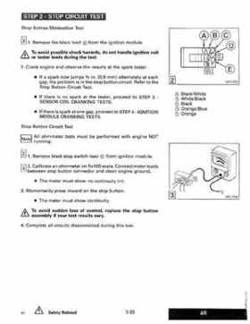 1990 Johnson Evinrude "ES" Colt/Junior thru 8 Service Repair Manual, P/N 507870, Page 118