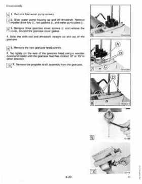 1990 Johnson Evinrude "ES" Colt/Junior thru 8 Service Repair Manual, P/N 507870, Page 216