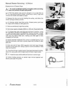 1990 Johnson Evinrude "ES" Colt/Junior thru 8 Service Repair Manual, P/N 507870, Page 235