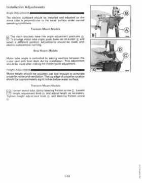 1990 Johnson Evinrude "ES" Electric Trollers Service Repair Manual, P/N 507869, Page 22