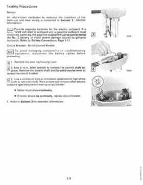 1990 Johnson Evinrude "ES" Electric Trollers Service Repair Manual, P/N 507869, Page 32