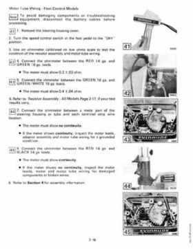 1990 Johnson Evinrude "ES" Electric Trollers Service Repair Manual, P/N 507869, Page 40