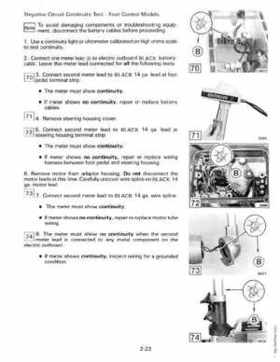 1990 Johnson Evinrude "ES" Electric Trollers Service Repair Manual, P/N 507869, Page 47