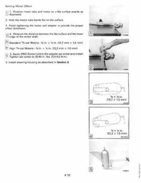 1990 Johnson Evinrude "ES" Electric Trollers Service Repair Manual, P/N 507869, Page 82