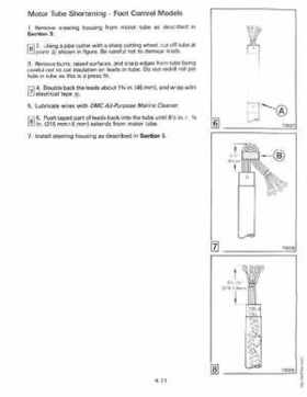 1990 Johnson Evinrude "ES" Electric Trollers Service Repair Manual, P/N 507869, Page 83