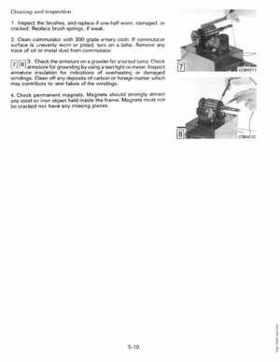 1990 Johnson Evinrude "ES" Electric Trollers Service Repair Manual, P/N 507869, Page 93