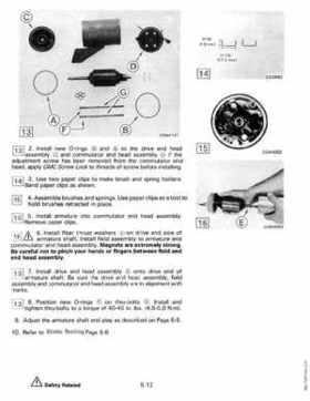 1990 Johnson Evinrude "ES" Electric Trollers Service Repair Manual, P/N 507869, Page 95