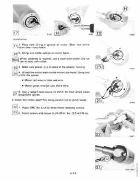 1990 Johnson Evinrude "ES" Electric Trollers Service Repair Manual, P/N 507869, Page 96