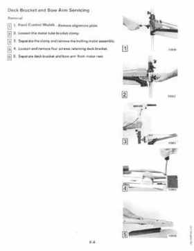 1990 Johnson Evinrude "ES" Electric Trollers Service Repair Manual, P/N 507869, Page 100
