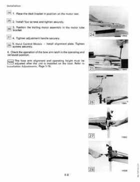 1990 Johnson Evinrude "ES" Electric Trollers Service Repair Manual, P/N 507869, Page 104