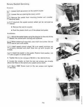 1990 Johnson Evinrude "ES" Electric Trollers Service Repair Manual, P/N 507869, Page 109