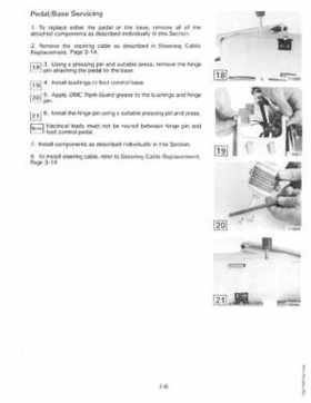 1990 Johnson Evinrude "ES" Electric Trollers Service Repair Manual, P/N 507869, Page 112