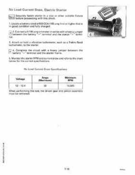 1991 Johnson Evinrude EI 60 Loop V Models 150, 175 outboards Service Repair Manual P/N 507950, Page 224