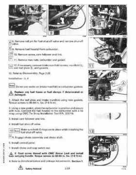 1991 Johnson/Evinrude EI Outboards 2.3 thru 8 Service Repair Manual P/N 507945, Page 80