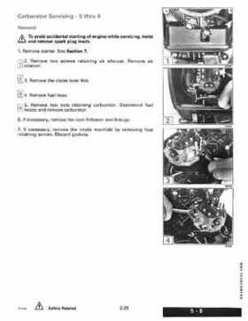 1991 Johnson/Evinrude EI Outboards 2.3 thru 8 Service Repair Manual P/N 507945, Page 85