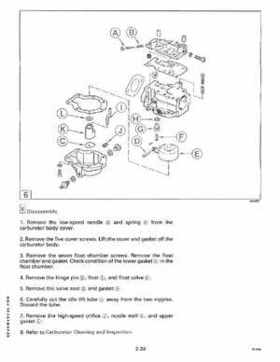 1991 Johnson/Evinrude EI Outboards 2.3 thru 8 Service Repair Manual P/N 507945, Page 86