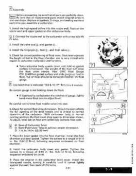 1991 Johnson/Evinrude EI Outboards 2.3 thru 8 Service Repair Manual P/N 507945, Page 87