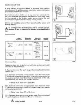 1991 Johnson/Evinrude EI Outboards 2.3 thru 8 Service Repair Manual P/N 507945, Page 99
