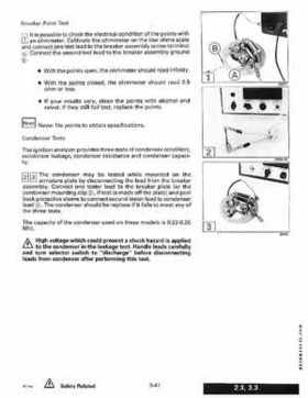 1991 Johnson/Evinrude EI Outboards 2.3 thru 8 Service Repair Manual P/N 507945, Page 130