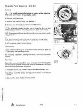 1991 Johnson/Evinrude EI Outboards 2.3 thru 8 Service Repair Manual P/N 507945, Page 131