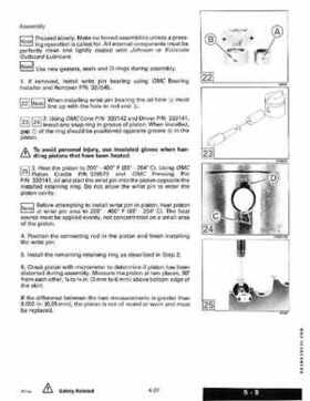 1991 Johnson/Evinrude EI Outboards 2.3 thru 8 Service Repair Manual P/N 507945, Page 169