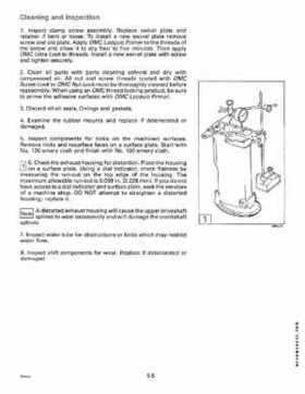 1991 Johnson/Evinrude EI Outboards 2.3 thru 8 Service Repair Manual P/N 507945, Page 184