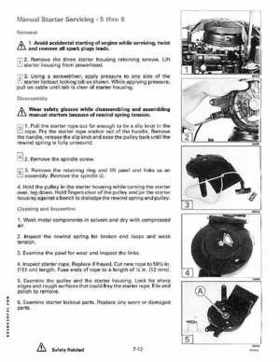 1991 Johnson/Evinrude EI Outboards 2.3 thru 8 Service Repair Manual P/N 507945, Page 237