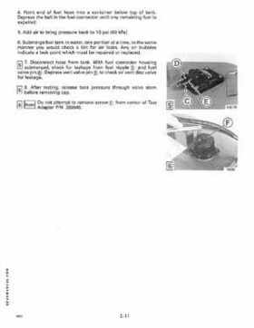 1991 Johnson/Evinrude Models "EI" 40 thru 55 Service Repair Manual P/N 507947, Page 67