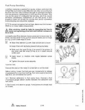 1991 Johnson/Evinrude Models "EI" 40 thru 55 Service Repair Manual P/N 507947, Page 70