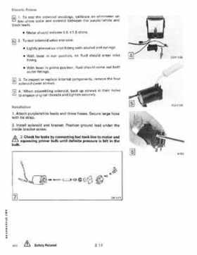 1991 Johnson/Evinrude Models "EI" 40 thru 55 Service Repair Manual P/N 507947, Page 73