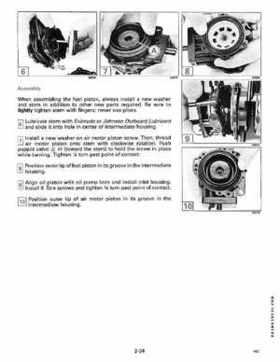 1991 Johnson/Evinrude Models "EI" 40 thru 55 Service Repair Manual P/N 507947, Page 90