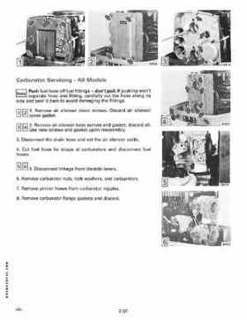 1991 Johnson/Evinrude Models "EI" 40 thru 55 Service Repair Manual P/N 507947, Page 93