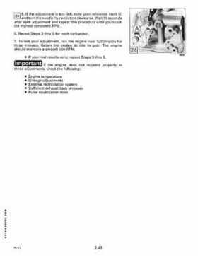 1991 Johnson/Evinrude Models "EI" 40 thru 55 Service Repair Manual P/N 507947, Page 99