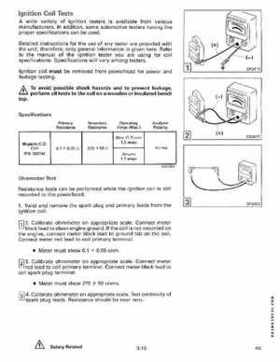 1991 Johnson/Evinrude Models "EI" 40 thru 55 Service Repair Manual P/N 507947, Page 112