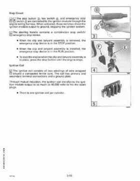 1991 Johnson/Evinrude Models "EI" 40 thru 55 Service Repair Manual P/N 507947, Page 115