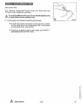 1991 Johnson/Evinrude Models "EI" 40 thru 55 Service Repair Manual P/N 507947, Page 126