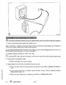 1991 Johnson/Evinrude Models "EI" 40 thru 55 Service Repair Manual P/N 507947, Page 129