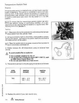 1991 Johnson/Evinrude Models "EI" 40 thru 55 Service Repair Manual P/N 507947, Page 138