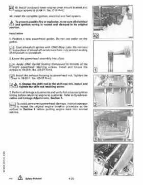 1991 Johnson/Evinrude Models "EI" 40 thru 55 Service Repair Manual P/N 507947, Page 156