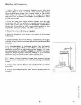 1991 Johnson/Evinrude Models "EI" 40 thru 55 Service Repair Manual P/N 507947, Page 168