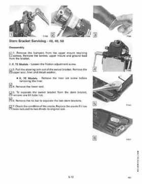 1991 Johnson/Evinrude Models "EI" 40 thru 55 Service Repair Manual P/N 507947, Page 176