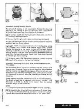 1991 Johnson/Evinrude Models "EI" 40 thru 55 Service Repair Manual P/N 507947, Page 204