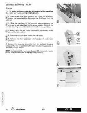1991 Johnson/Evinrude Models "EI" 40 thru 55 Service Repair Manual P/N 507947, Page 216