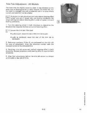 1991 Johnson/Evinrude Models "EI" 40 thru 55 Service Repair Manual P/N 507947, Page 231